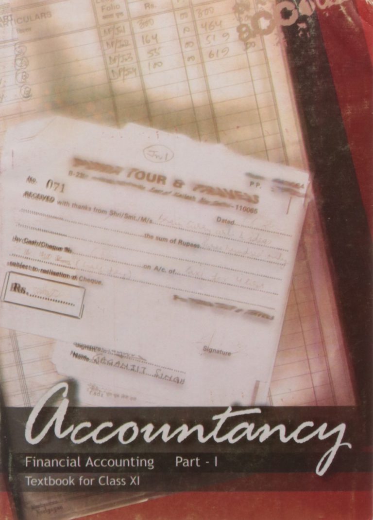 Ncert Solution For Class 11 Accountancy